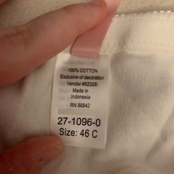 Comfort Choice 46C White Bra - Picture 6 of 7